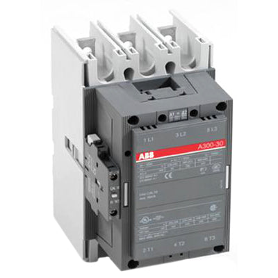ABB A300-30-11-80 Contactor - A300301180
ABB Product ID: 1SFL551001R8011
Coil Voltage: 220-240 VAC
No of Main Contacts: 3 NO, 0 NC
No of Aux Contacts: 1 NO, 1 NC
Current Rating: 302 A
Include ABB LE300 Mounting Kit 1SFN075116R1000 - 7320500203361