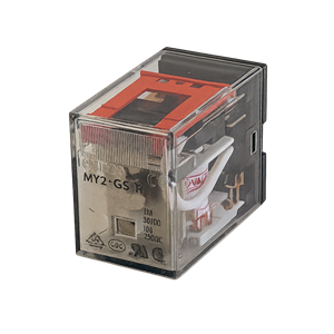 Omron Relay MY2-GS-R AC24 - MY2GSRAC24
Updated MY2 Version of:
- MY2-GS AC24
- MY2 AC24 (S)
- MY2-J AC24
- MY2N-D2 AC24 (will function, but without LED/Diode)