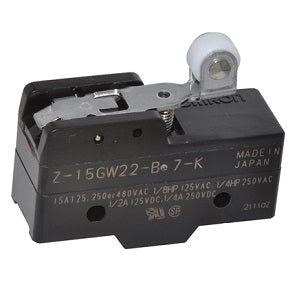 Omron Z-15GW22-B7-K Snap Action Switch  Z15GW22B7K 