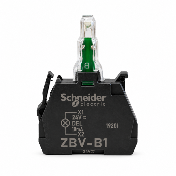 Schneider Electric ZBVB1 24V AC/DC White LED Light Module