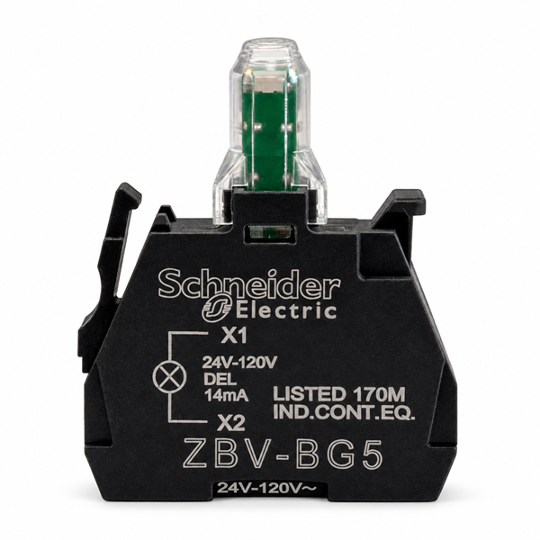 Schneider Electric ZBVBG5 24-120V AC/DC Orange LED Light Module