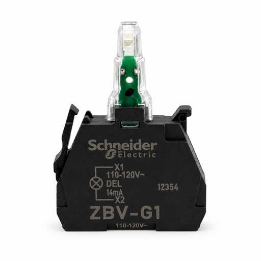 Schneider Electric ZBVG1 110-120V AC White LED Light Module