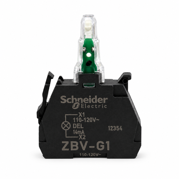 Schneider Electric ZBVG1 110-120V AC White LED Light Module