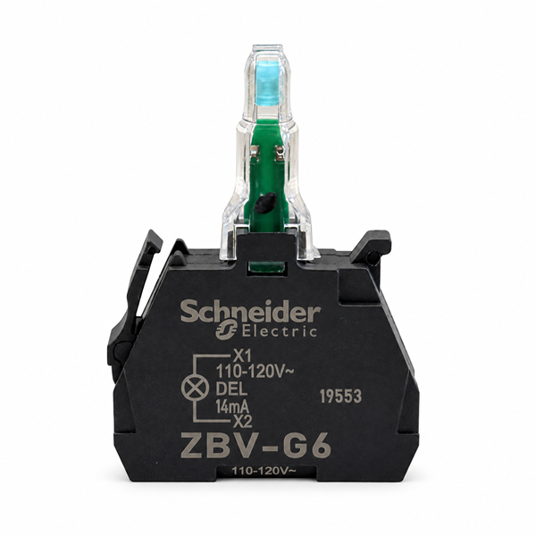 Schneider Electric ZBVG6 110-120V AC Blue LED Light Module