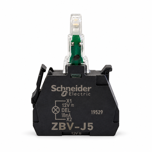Schneider Electric ZBVJ5 12V AC/DC Orange LED Light Module