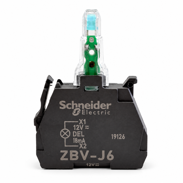 Schneider Electric ZBVJ6 12V AC/DC Blue LED Light Module