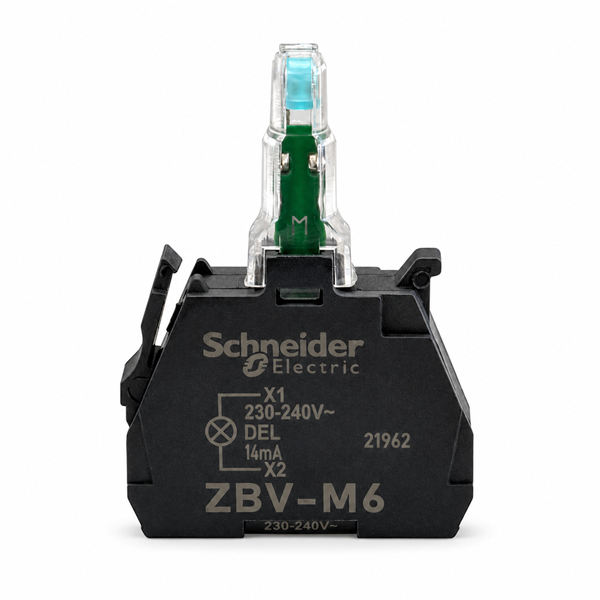 Schneider Electric ZBVM6 230-240V AC Blue LED Light Module