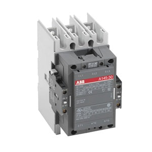 ABB A145-30-22-84 Contactor - A145302284
ABB Product ID: 1SFL451001R8422
Coil Voltage: 110-120 VAC
No of Main Contacts: 3 NO, 0 NC
No of Aux Contacts: 2 NO, 2NC
Current Rating: 130 A

Include ABB LE300 Mounting Kit 1SFN075116R1000