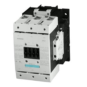 Siemens Contactor 3RT1054-6AF36 / 3RT10546AF54   AC-3 115 A, 55 kW,  400 VAC (50-60 Hz) / 110-127 VDC,  Auxiliary Contacts, 2 NO + 2 NC  3-Pole, Size S6, Busbar Connections Drive, Conventional Screw Terminal 