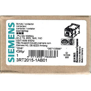 Siemens Contactor 3RT2015-1AB01 / 3RT20151AB01