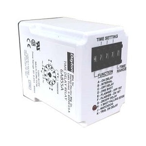 Dayton Time Delay Relay 6A855A  120V AC/DC 