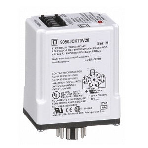 Square D 9050JCK70V20 Multi-function Timing Relay 